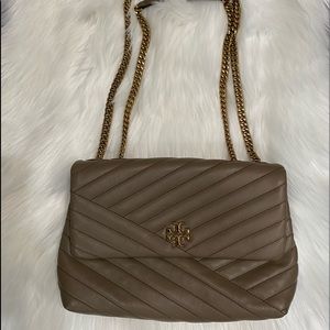 Authentic Tory Burch Kira chevron crossbody new